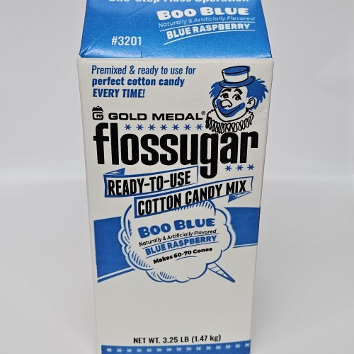 Préparation pour barbe à papa saveur framboise (3.25 lbs)